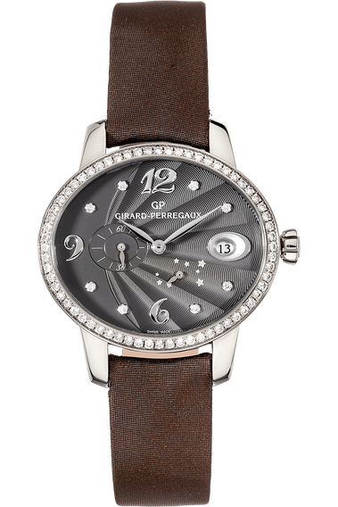 Cat&#39;s Eye Power Reserve Stainless Steel Automatic