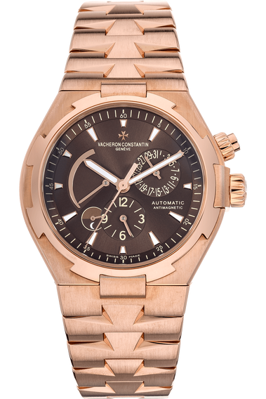 Overseas Dual Time Rose Gold Automatic