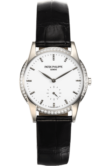 Calatrava Reference 7122 White Gold Manual