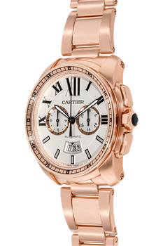 Calibre de Cartier Chronograph Rose Gold Automatic