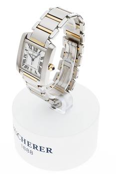 Tank Francaise Yellow Gold and Stainless Steel Automatic