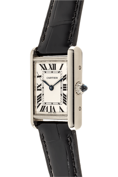 Tank Louis Cartier White Gold Quartz