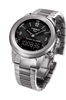 Tissot T Touch Classic Men s Black Quartz Touch T0834201105700
