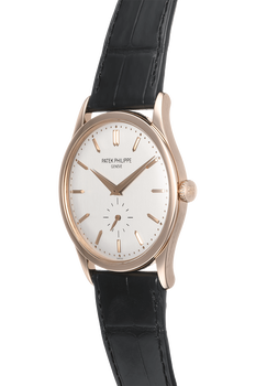 Calatrava Reference 5196 Rose Gold Manual