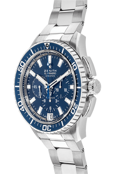 El Primero Stratos Flyback Stainless Steel Automatic