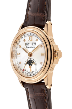Leman Moonphase Complete Calendar Rose Gold Automatic