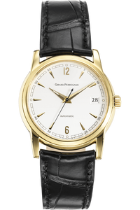 Round Yellow Gold Automatic