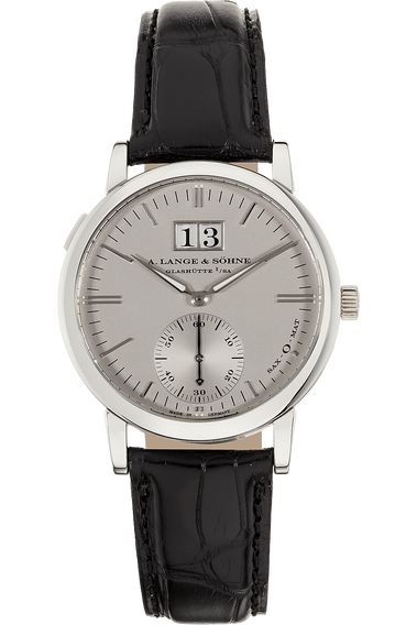 Langematik Big Date Platinum Automatic