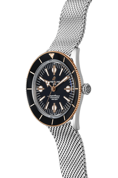 Superocean Heritage &#39;57 Rose Gold and Stainless Steel Automatic
