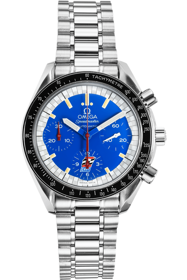 Speedmaster Reduced Michael Schumacher Cart Edition Stainless Steel Automatic