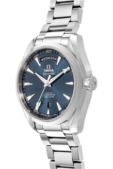 Aqua Terra Day-Date Co-Axial Stainless Steel Automatic