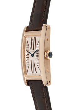 Tank Americaine Rose Gold Quartz