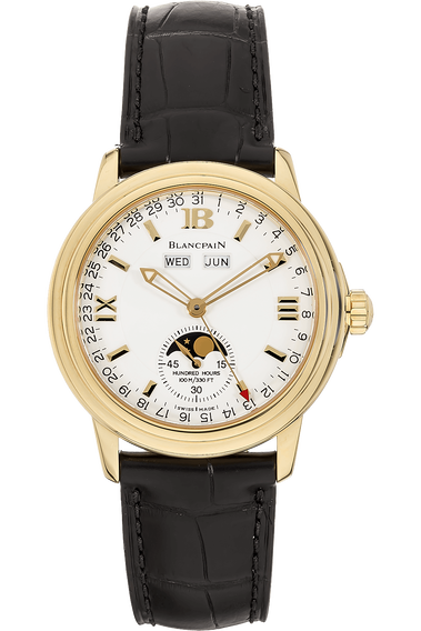 Leman Complete Calendar Yellow Gold Automatic