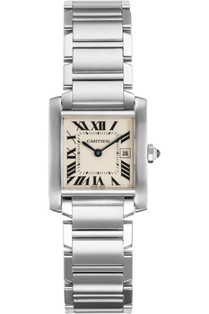 Tank Francaise Stainless Steel Quartz