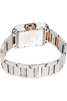Tank Anglaise Rose Gold and Stainless Steel Automatic