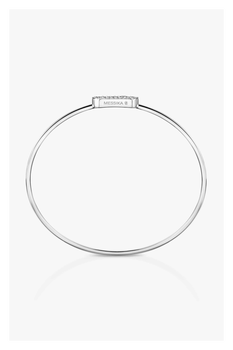 Move Uno Flex Bangle in White Gold