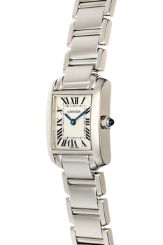 Tank Francaise White Gold Quartz