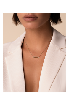 Classic Diamond Bar Pendant