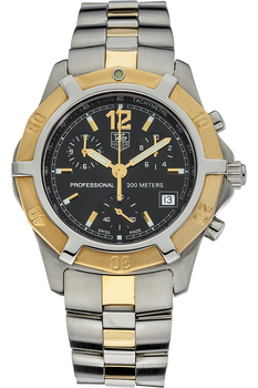 2000 Exclusive Chronograph Yellow Gold and Stainless Steel
