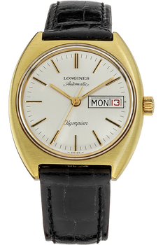 Olympian Circa 1970s Yellow Gold-Plated and Stainless Steel