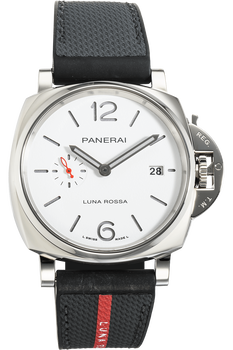 Luminor Due Luna Rossa Stainless Steel Automatic