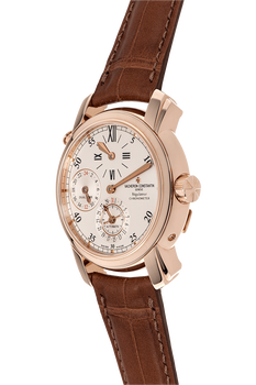 Malte Dual Time Regulator Rose Gold Automatic