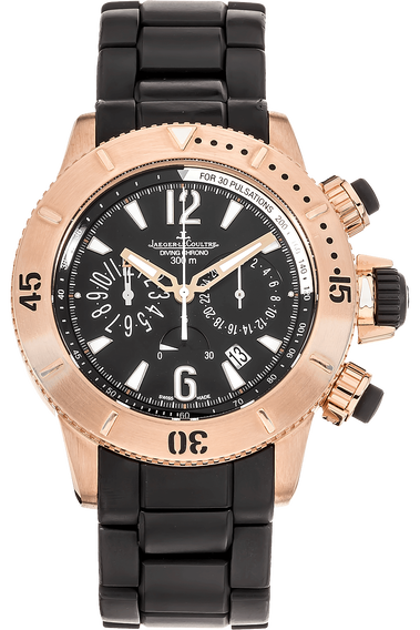 Master Compressor Diving Chronograph Rose Gold Automatic