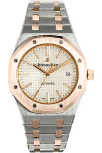 Royal Oak Rose Gold and Stainless Steel Automatic
