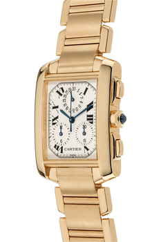 Tank Francaise Chronograph Yellow Gold Quartz