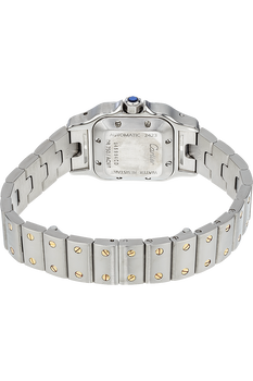 Santos Galbee Yellow Gold and Stainless Steel Automatic