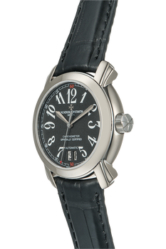 Malte Large Calendar White Gold Automatic