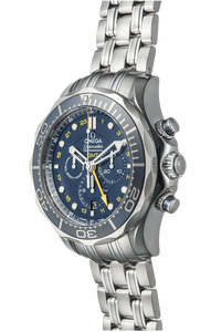 Seamaster Diver Co-Axial GMT Chronograph Stainless Steel Automatic