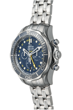Seamaster Diver Co-Axial GMT Chronograph Stainless Steel Automatic