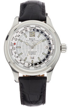Trainmaster World Time Stainless Steel Automatic