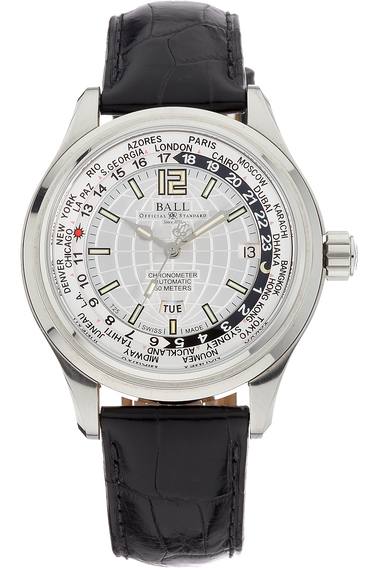 Trainmaster World Time Stainless Steel Automatic