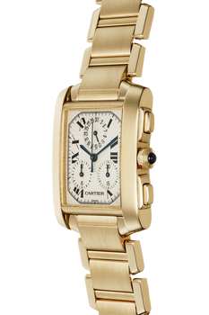Tank Francaise Chronograph Yellow Gold Quartz