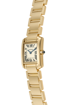 Tank Francaise Yellow Gold Quartz