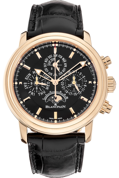 Leman Flyback Chronograph Perpetual Calendar Rose Gold