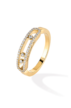 Baby Move Ring in Yellow Gold