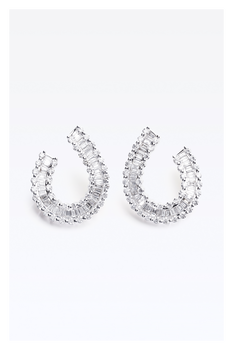 Baguette Love Earrings