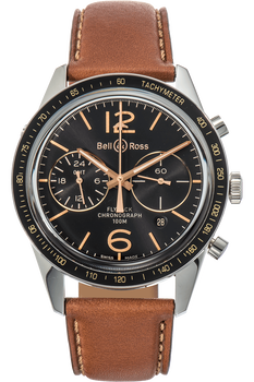 BR 126 Sport Heritage GMT &amp; Flyback Stainless Steel Automatic