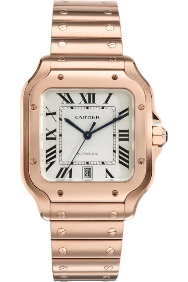 Santos de Cartier Large Rose Gold Automatic