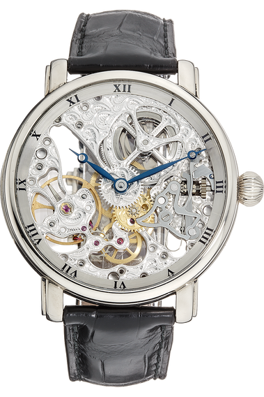 Pre Owned Ulysse Nardin Maxi Skeleton Limited Edition White Gold Manual