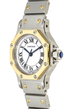 Santos Ronde Yellow Gold and Stainless Steel Automatic