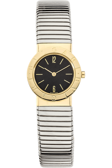 Tubogas Yellow Gold and Stainless Steel Quartz