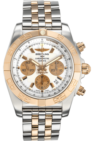 Chronomat B01 Rose Gold and Stainless Steel Automatic
