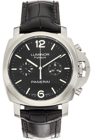 Pre Owned Panerai Luminor 1950 Flyback Chronograph Stainless Steel Automatic
