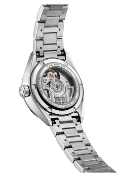 Carrera Calibre 9 Automatic Mother of Pearl Steel Watch