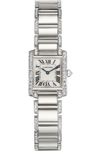 Tank Francaise White Gold Quartz