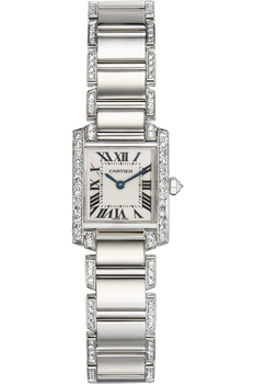 Tank Francaise White Gold Quartz